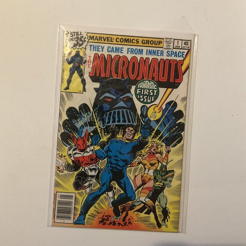 Micronauts 1 Very Fine/Near Mint 9.0 Marvel 1979