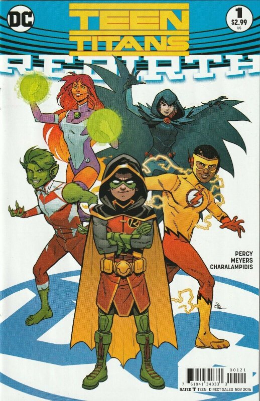 Teen Titans # 1 One Shot Cover A NM DC Rebirth 2016 Series [H2] 