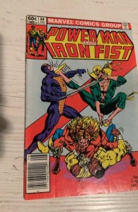 Power Man and Iron Fist #84 (1982)vs whiplash and sabertooth