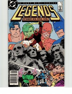 Legends #3 (1987) Superman [Key Issue]