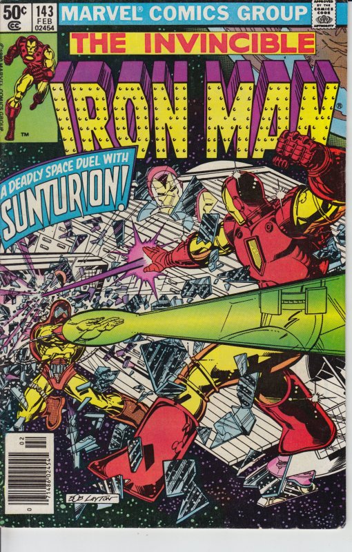 IRON MAN #143 (Feb 1981) FN+ 6.5