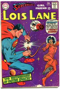SUPERMAN'S GIRL FRIEND LOIS LANE #81, VG+, Perfect Murder in Space, 1958 