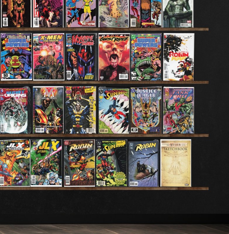 Huge Lot 160+ Comics with Generation X, Jla, The Uncanny X-Men & More!