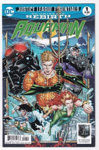 Aquaman #1 Justice League Essentials September 2017 DC Rebirth Abnett Walker 