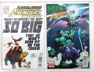 Avengers Lot 2 #Hulk Smash 3, Lockjaw Unleashed 4 2010 Marvel 1st Print Comics