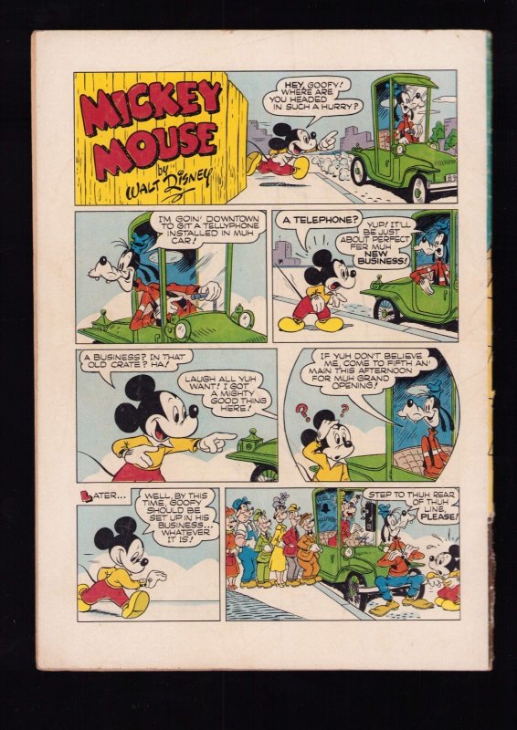 Walt Disney's Mickey Mouse & the Inca Idol Case #371- Worn  (1.5/2.0) 1952