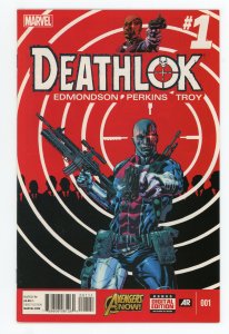 Deathlok #1 (2014 v5) 1st Aria Hayes  NM
