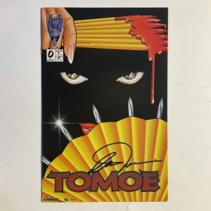 Tomoe 0 1996 Signed by Billy Tucci Crusade Comics NM near mint