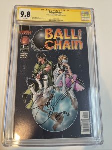 Ball and Chain (1999) #1 (CGC 9.8 SS) Signed & Sketch Scott Lobdell Optioned