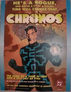 CHRONOS Promo poster, 17 x 22, 1997, Unused, more in our store
