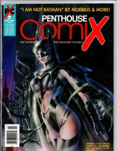 Penthouse Comix #7 - 1st Edition - Royo - Batgirl - Batman - VG