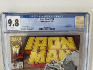 Iron Man #299 CGC 9.8  - Ultimo appearance (1993)