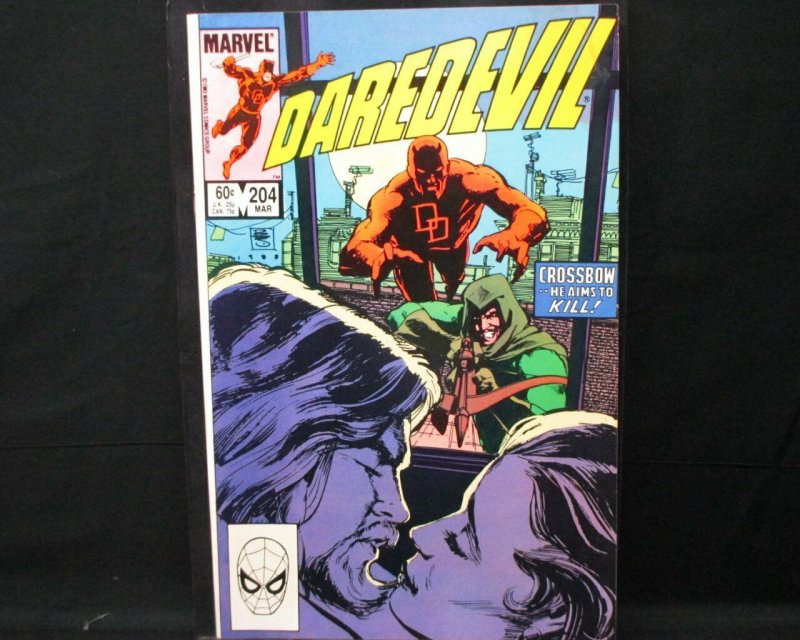 Daredevil #204-Vengeance of the Victim-Denny O'Neil 1st App. Crossbow Nice Copy!