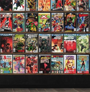 Huge Lot 150+ Comics with Deathstroke, Solo Avengers, X-Factor & More!