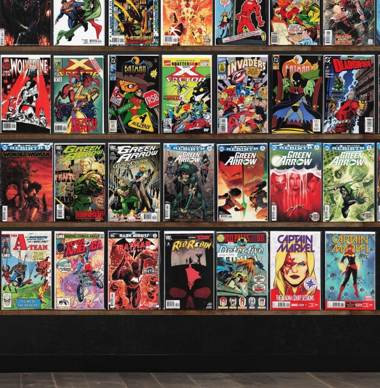Huge Lot 150+ Comics with Deathstroke, Solo Avengers, X-Factor & More!