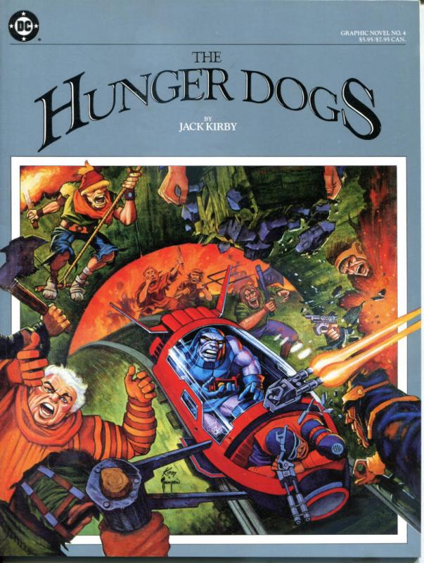 HUNGER DOGS - DC GN #4, VF/NM, 1985, TPB 1st, Jack Kirby, Darkseid kills Himon