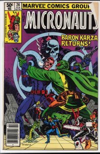 Micronauts #26 (1981) Micronauts