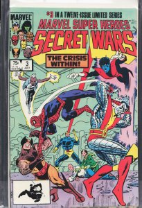 Marvel Super Heroes Secret Wars #3 (1984) [Key Issue]