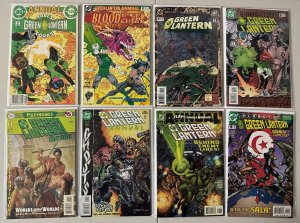 Green Lantern lot #1-9 without #4 DC Annual 3rd S. 8 diff 8.0 VF (1992-2000)