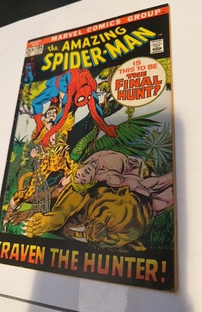 The Amazing Spider-Man #104 (1972)Kraven the Hunter a.. The final hunt?