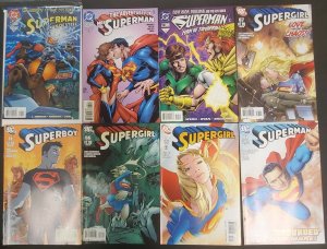 8PC MISC SUPERMAN LOT (7.0) 1998