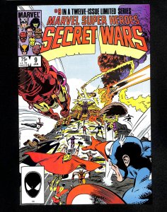 Marvel Super-Heroes Secret Wars #9 Avengers!  Iron Man!