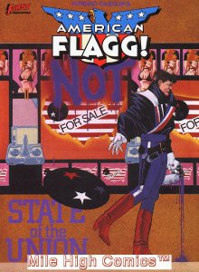 AMERICAN FLAGG! STATE OF THE UNION (FIRST) (CHAYKIN) #1 SC Near Mint