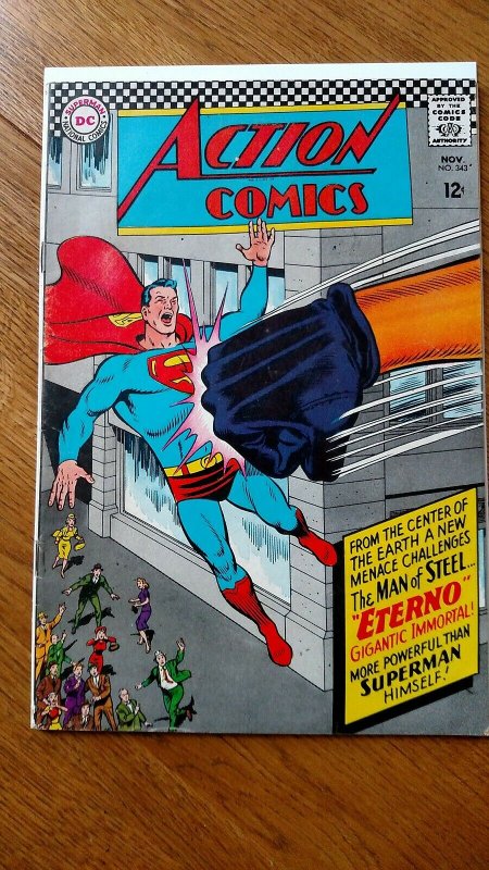 Action Comics #343 (DC, 1966) Condition: FN