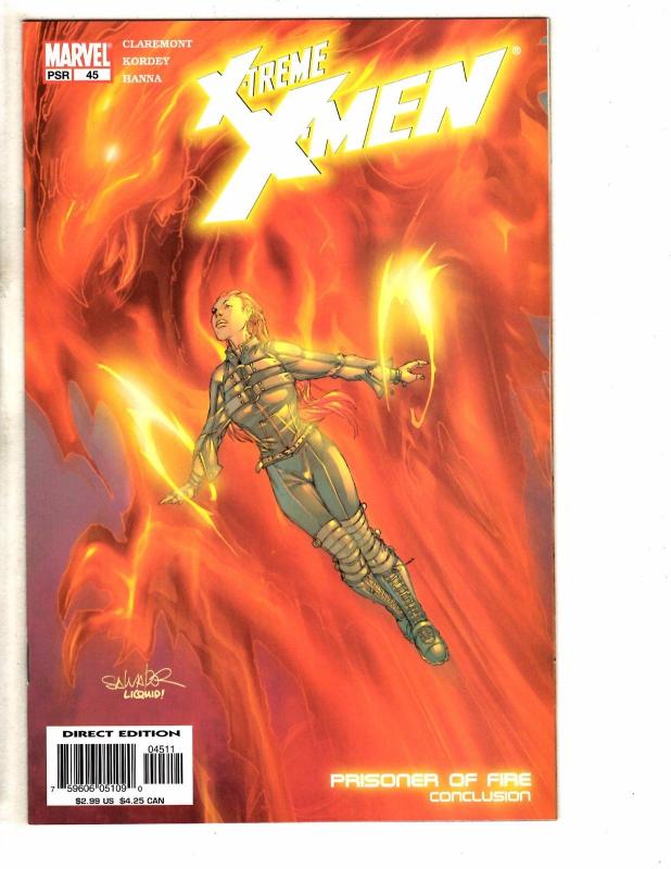 Lot Of 6 X-Treme X-Men Marvel Comic Books # 41 42 43 44 45 46 Wolverine J260