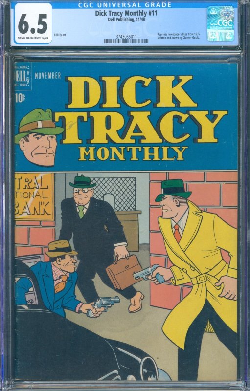 Dick Tracy Monthly #11 (Dell Publishing, 1948) CGC 6.5