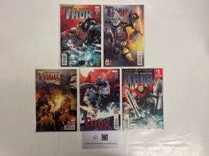 5 Thor Marvel Comic Books # 1 2 3 4 5 Avengers Defenders Thor Hulk 1 RC20