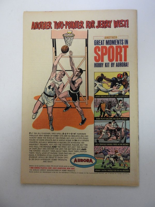 Fantastic Four #50 (1966) FR/GD condition coupon clipped ad page