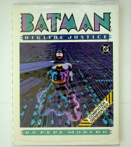 Batman Digital Justice Graphic Novel DC Comics Pepe Moreno 1990
