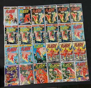 DC Bronze Age Flash 54 Comics Lot (4.0-8.0) Reverse Flash JLA