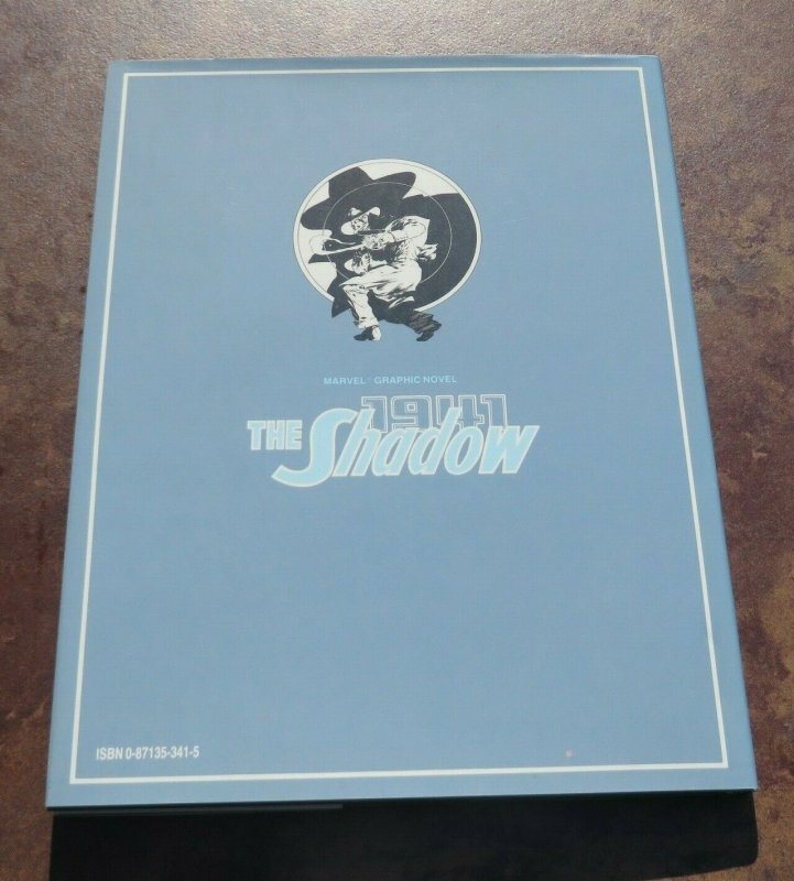 1941 The Shadow Marvel Graphic Novel Hardcover Book NM+ 1st Print Hitler Nazis