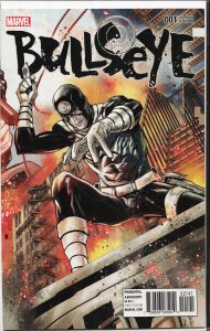 Bullseye #1 Checchetto Cover (2017) Bullseye [Key Issue]