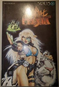 Animal Mystic #2 Sirius 1st Printing Dark One Signed Comics June Jun 1994 (FNVF)