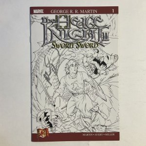 Hedge Knight II Sworn Sword 1 2007 Signed by Mike Miller Marvel NM near mint