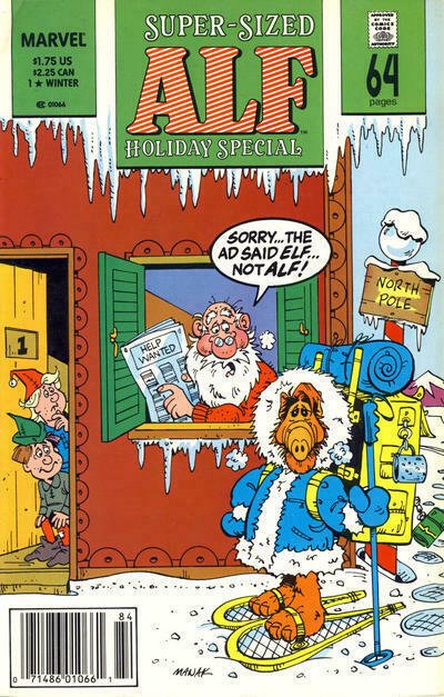 Alf Holiday Special #1 (Newsstand) FN; Marvel | save on shipping - details insid 