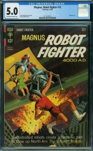 Magnus, Robot Fighter #12 (1965) CGC 5.0 VGF