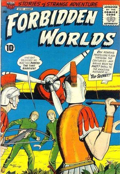 Forbidden Worlds (1951 series) #89, Fine- (Stock photo)