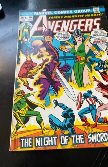 The Avengers #114 (1973)night of the swordman
