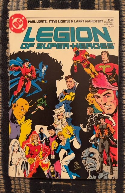 Legion of Super-Heroes #9 (1985) NM DC Comic Book Batman Superman Flash J601