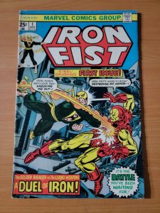 Iron Fist #1 ~ FINE - VERY FINE VF ~ 1975 Marvel Comics 