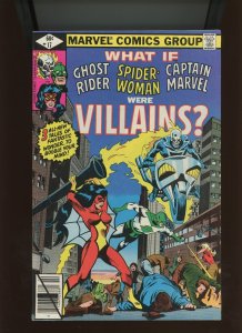 (1979) What If? #17: GHOST RIDER/SPIDER-WOMAN/CAPTAIN MARVEL! (7.0/7.5)