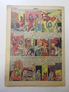 The Spirit #122 (1942) Newsprint Comic Insert Rare!