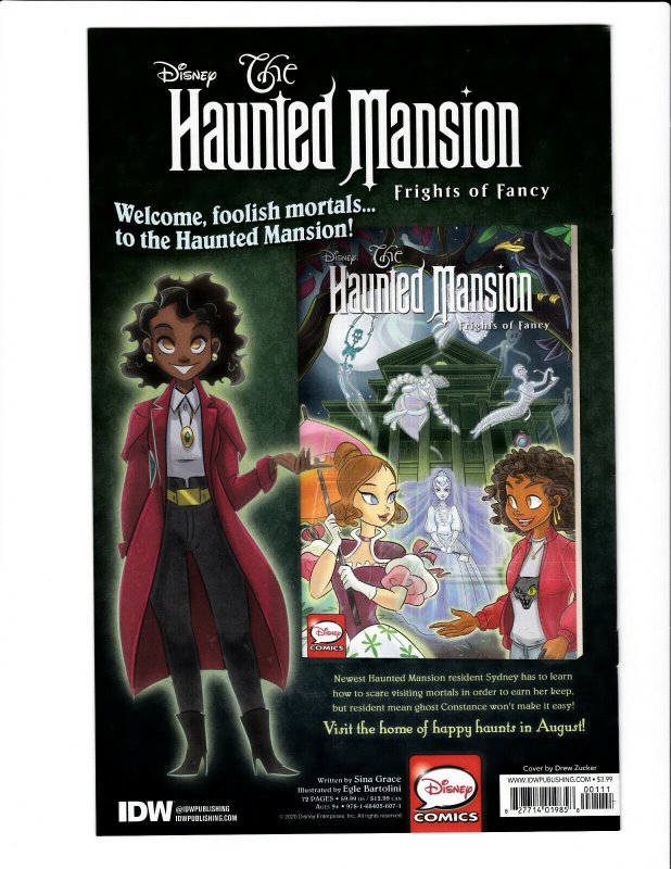 Canto II #1 IDW 2020 NM 9.4+ Drew Zucker cover.