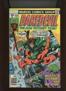 (1978) Daredevil #153: BRONZE AGE! KEY ISSUE! (1ST) BEN URICH! (6.5/7.0)
