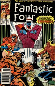 Fantastic Four #308 Newsstand Edition (1987) Fantastic Four