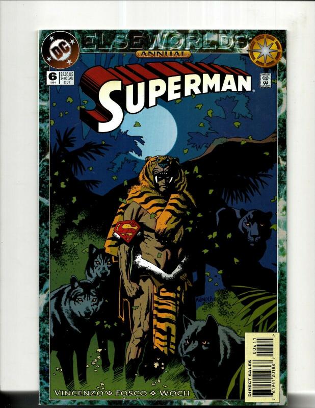 10 Superman DC Annual # 6 7 8 9 10 11 12 + Kal + Yellow Sun + Forever J408 